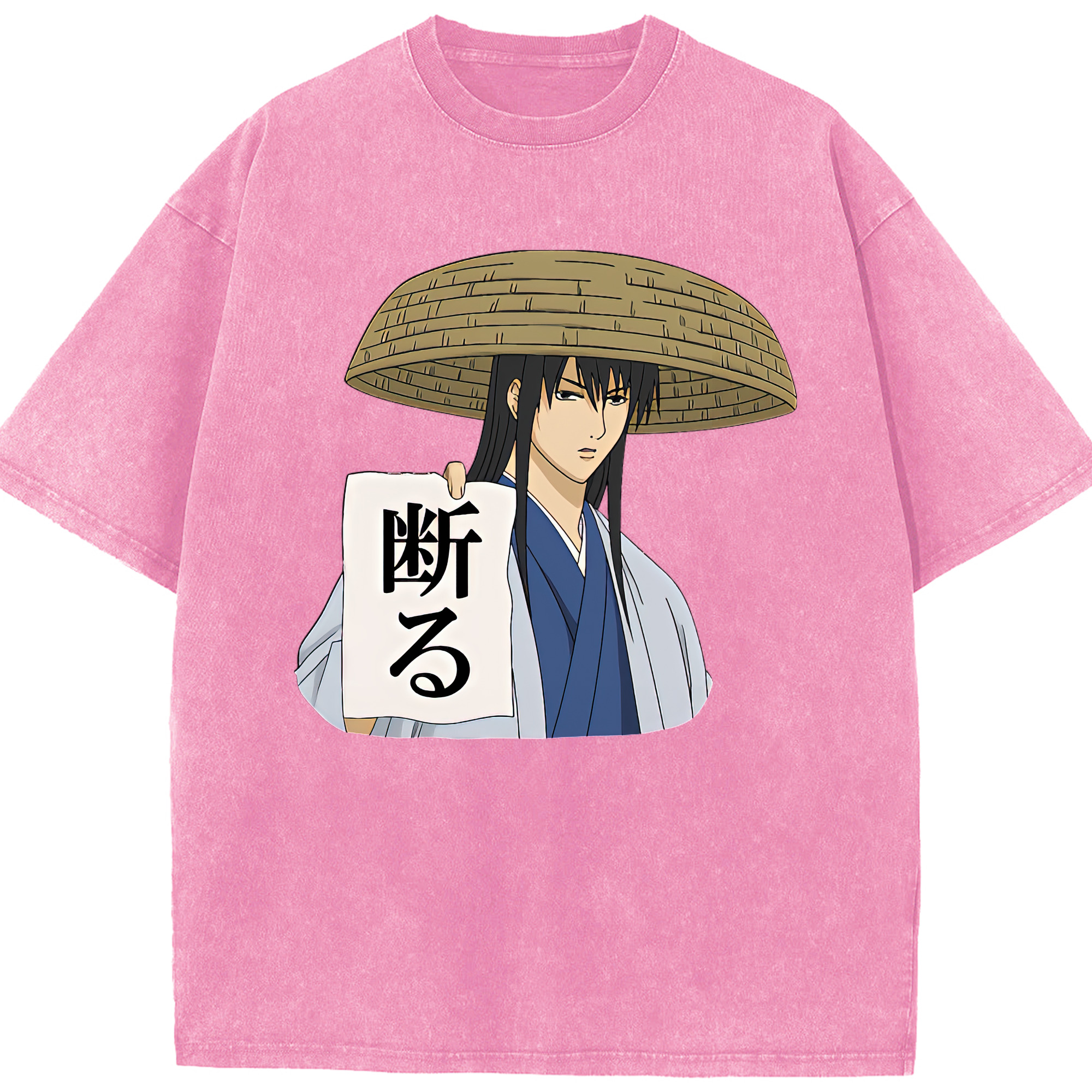 （画像用） ぎんたま 坂田銀時（さかたぎんとき） 神楽 志村新八（しむら しんぱち） GINTAMA Sakata Gintoki Kagura Shimura Shinpachi 綿100% ヴィンテージ風 半袖Tシャツ（フロントプリント）
